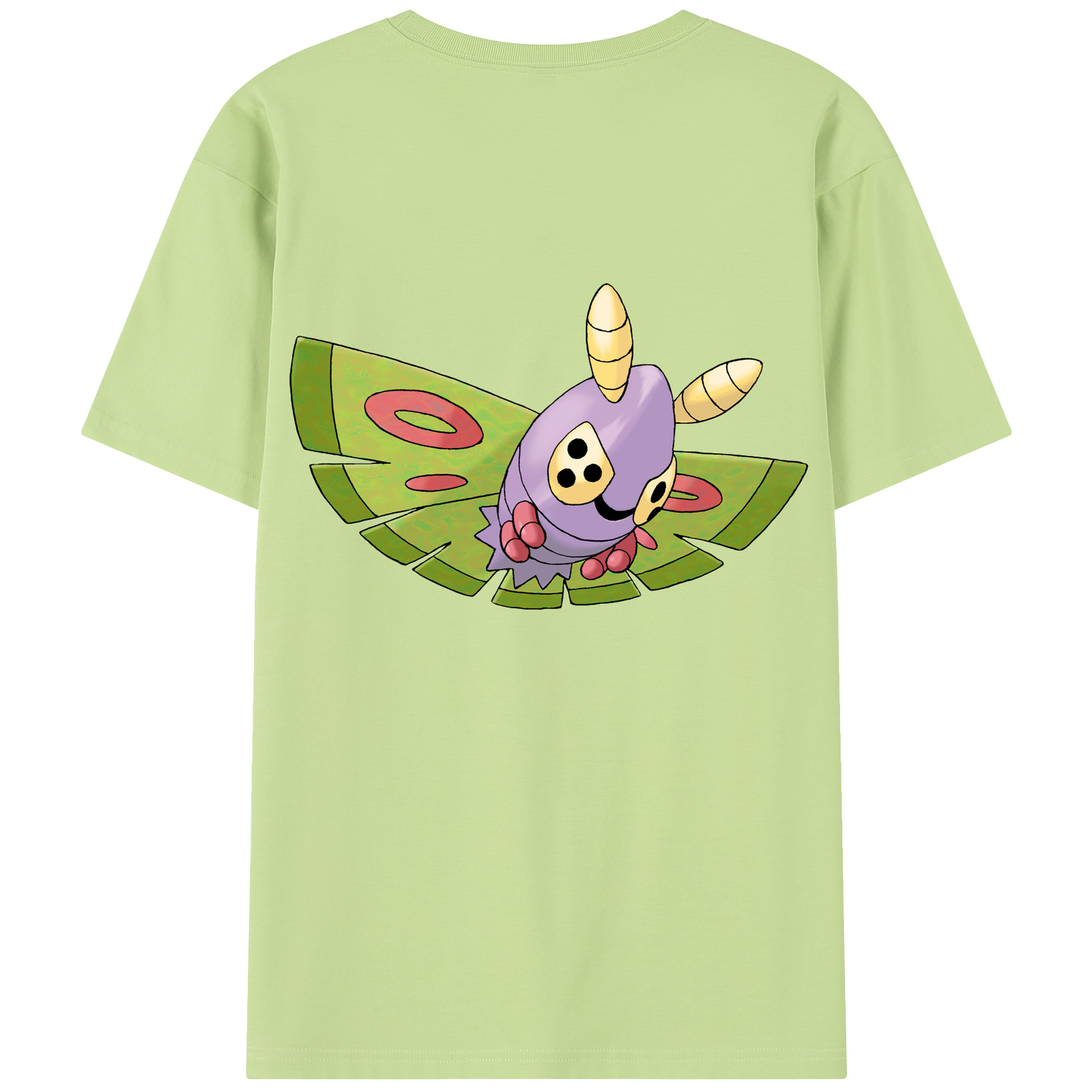 （画像用） ポケットモンスター Pokémon 綿100％半袖Tシャツ（背面プリント）